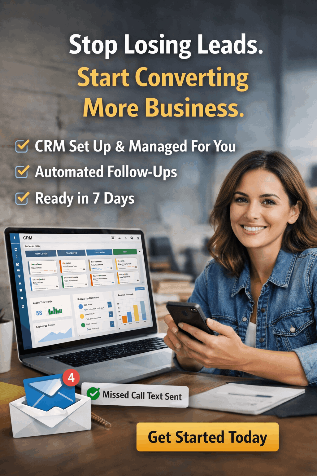 Maximise sales with automated CRM setup 